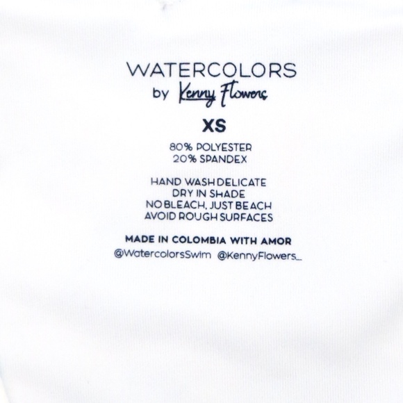 Kenny Flowers The Maldives Triangle Bikini Top & Brazilian Bikini Bottom Set XS - Picture 15 of 16